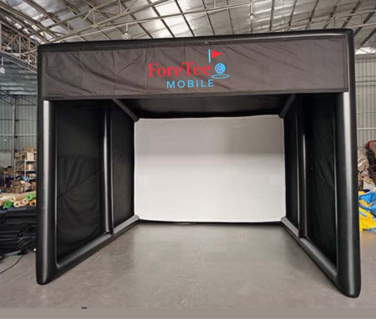 Mobile golf simulator