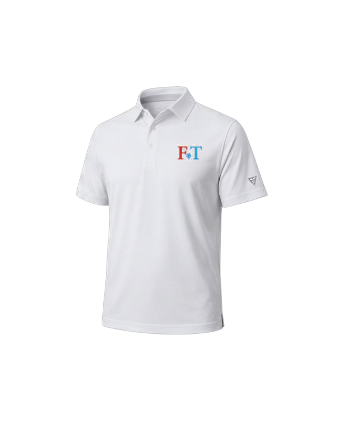 ForeTee Solid White Performance Polo